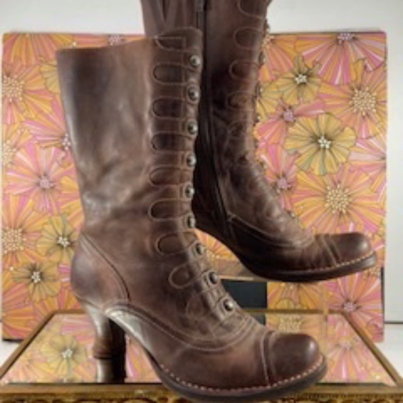 Neosens Leather Zip up Boots - Picture 10 of 16